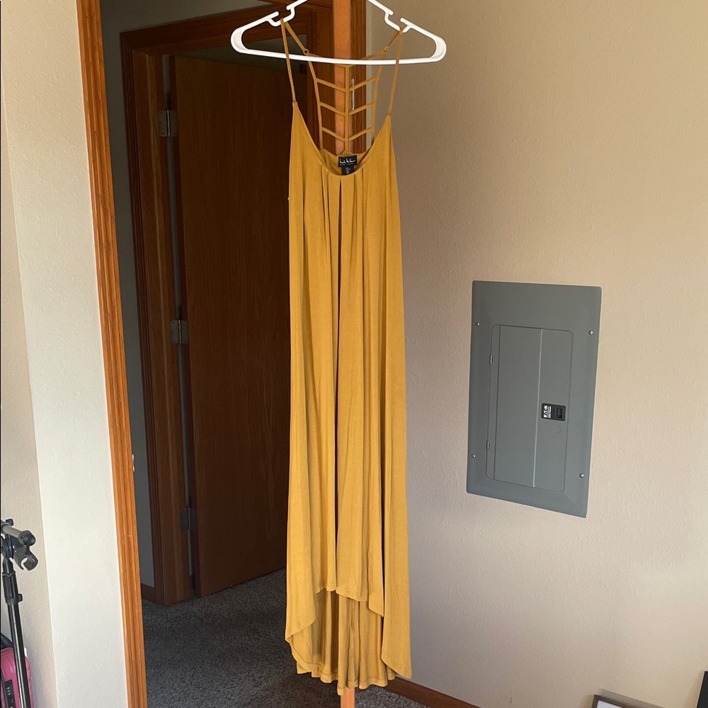Yellow Maxi Dress
